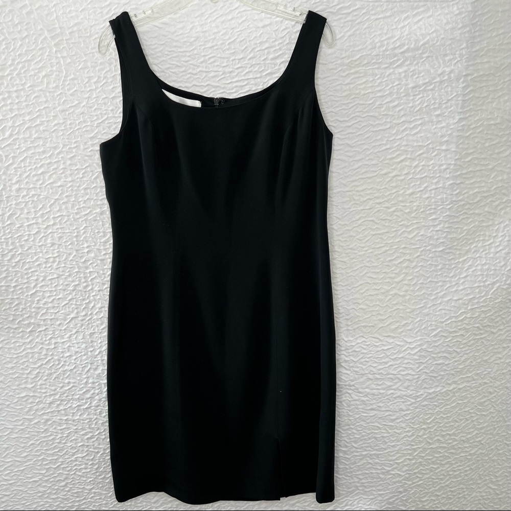 HUGO BUSCATI Collection Black Dress 100%Silk